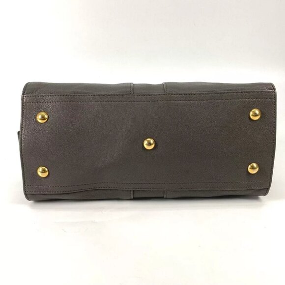 YVES SAINT LAURENT Cavas chic Tote Bag 2WAY Bag Shoulder Bag Hand Bag - Picture 4 of 14